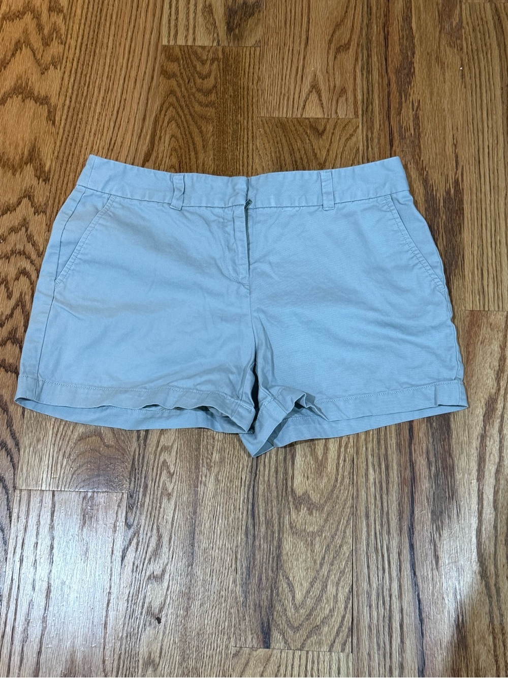 LOFT Gray Chino Shorts